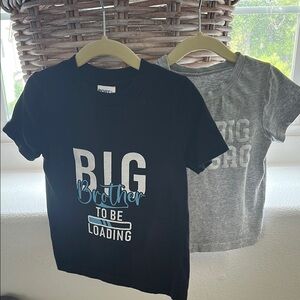 Two Big Bro/ Brother to be T-Shirts!